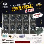 Paket Mesin LG Giant Max Commercial 5 SET