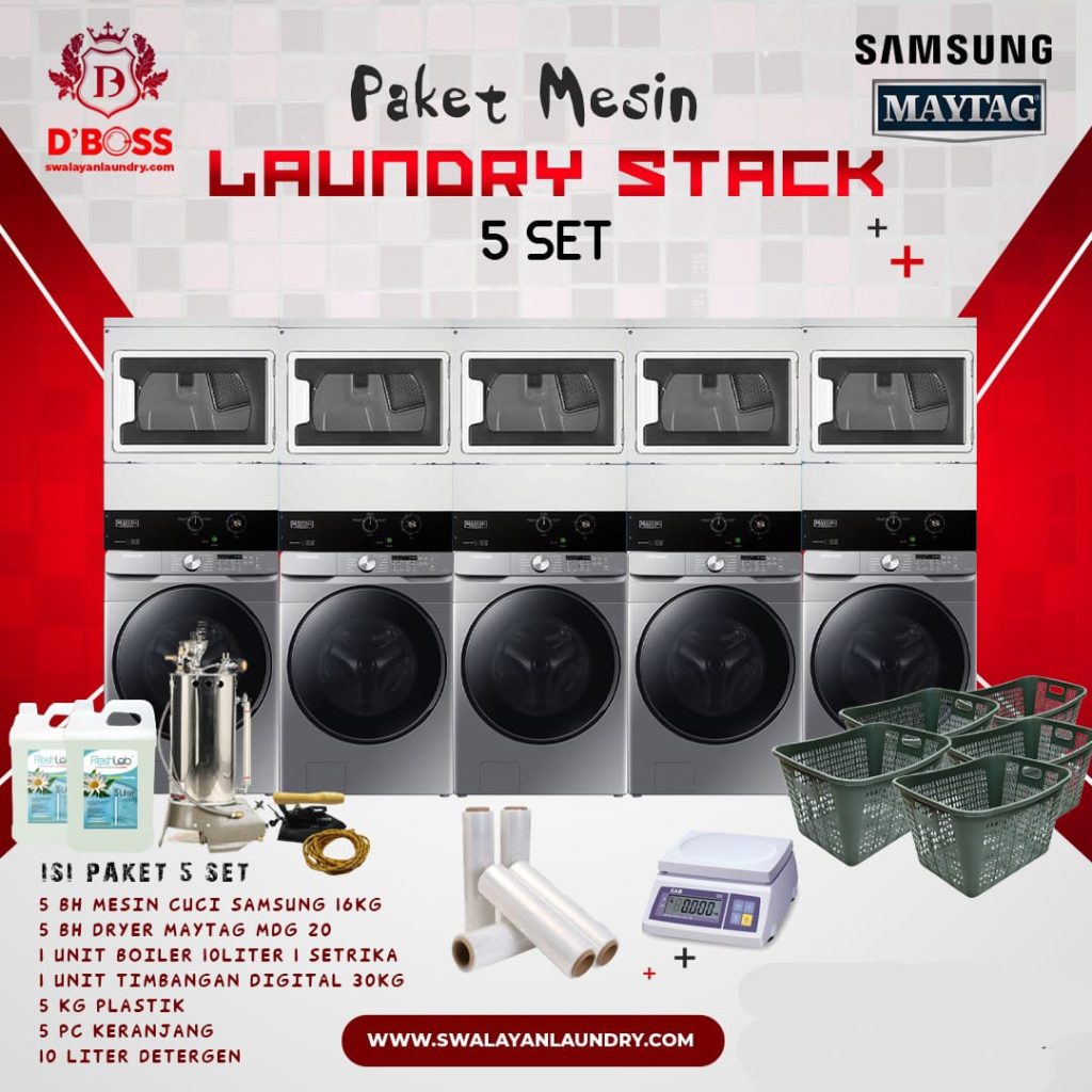 PAKET USAHA LAUNDRY BARENG JAWA TENGAH