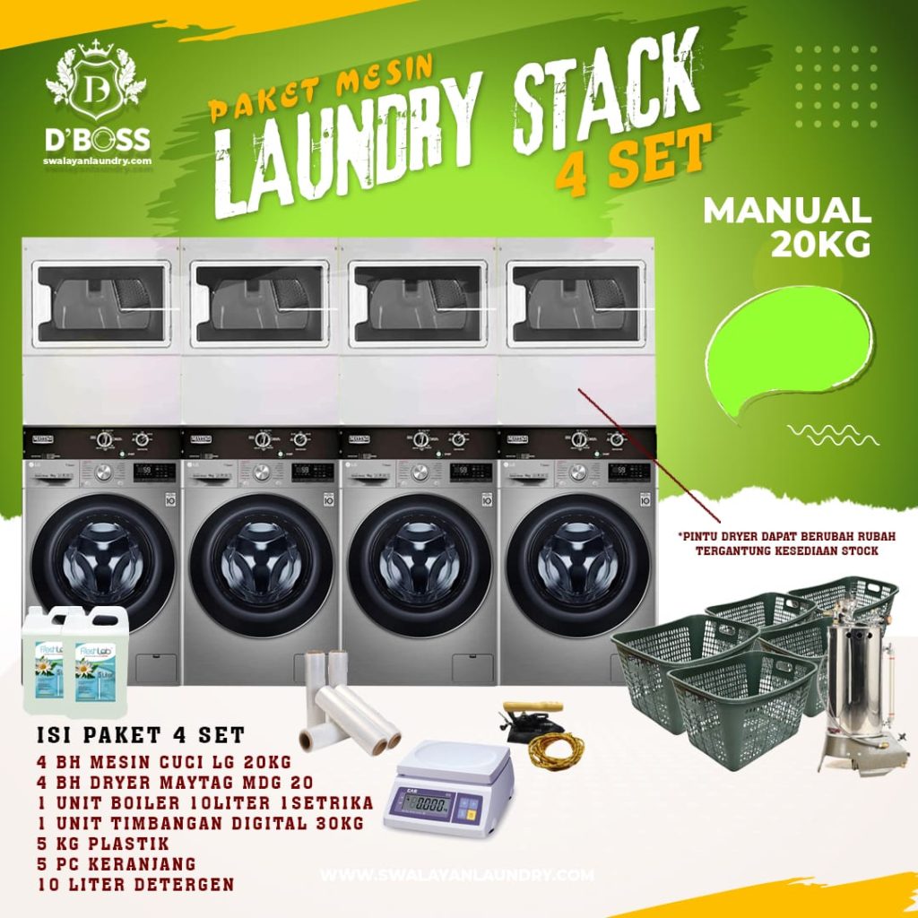 paket usaha laundry baros